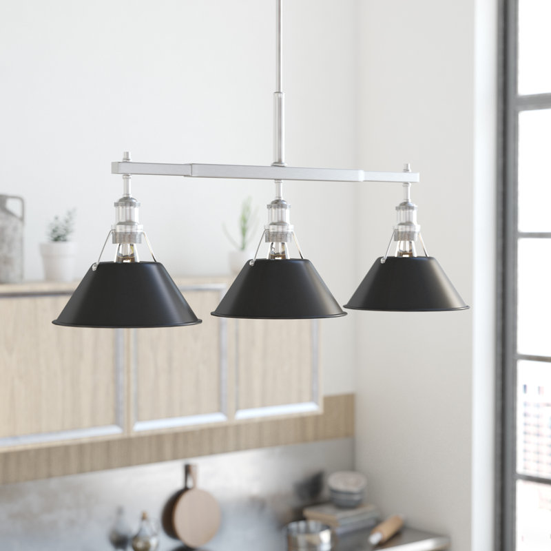 Weatherford Linear 3-Light Kitchen Island Pendant Weatherford Linear 3-Light Kitchen Island Pendant