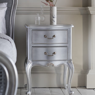 Chinese Style Bedside Cabinets Wayfair Co Uk Moretonhampstead 2 Drawer Bedside Table