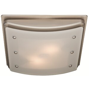 Ellipse 100 CFM Bathroom Fan with Light and Night-light