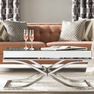 Jeannie Mirrored Coffee Table