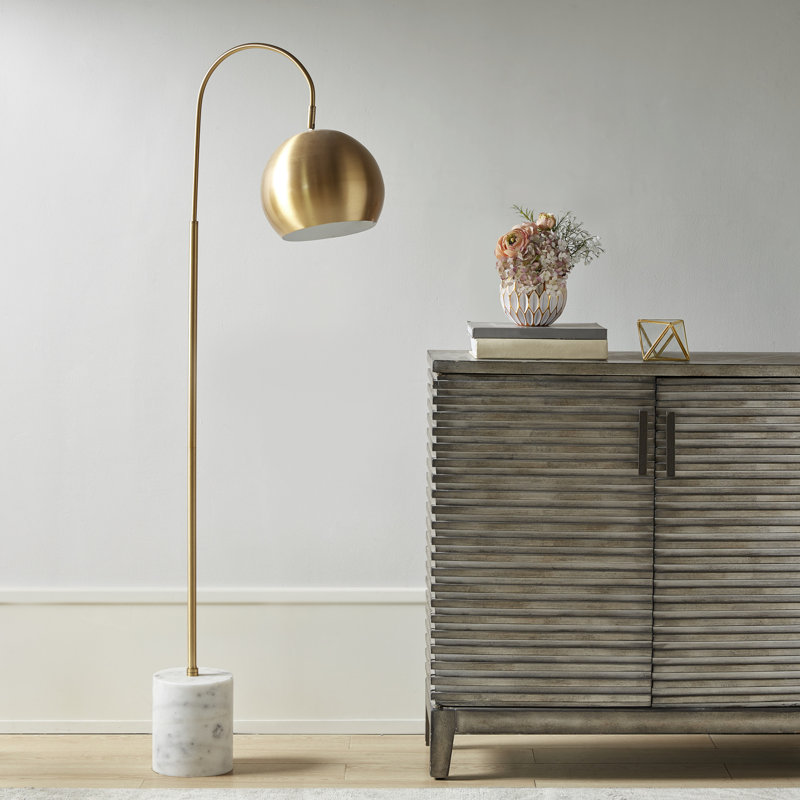 wayfair gold floor lamp