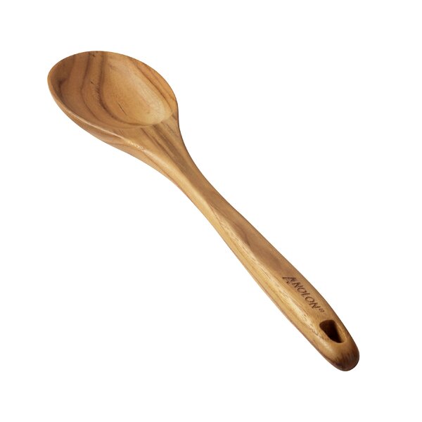 Solid Teak Wood Spoon by Anolon