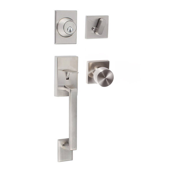 Koln Single Cylinder Entrance Handleset by Sure-Loc Hardware
