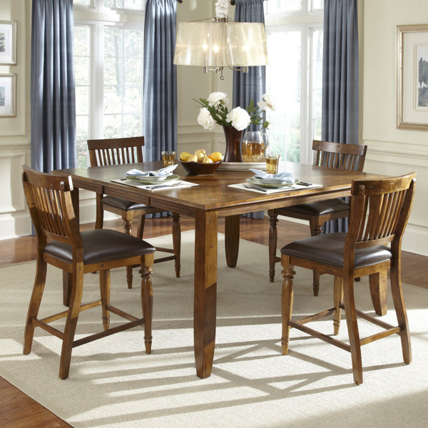Delphina 5 Piece Counter Height Dining Set By American Heritage Read Reviews