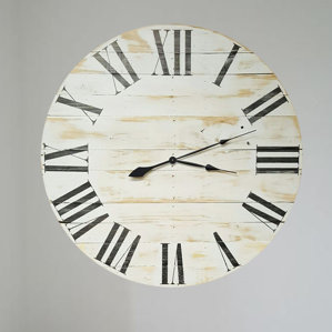 Extra Large Decorative Wall Clocks oversized wall clocks you'll love | wayfair Extra Large Decorative Wall Clocks oversized wall clocks you'll love | wayfair