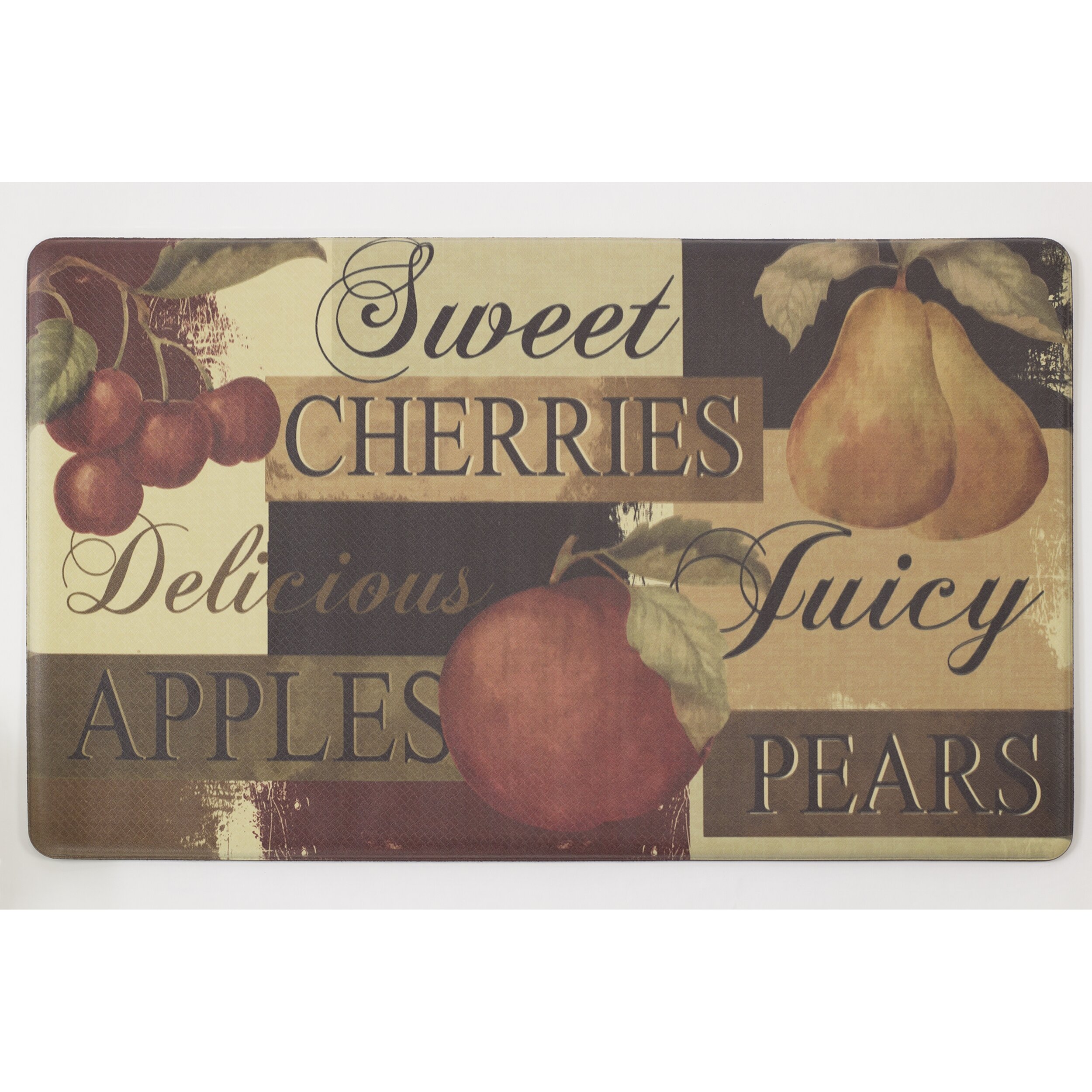 Chef Gear Scrumptious Fruit Comfort Chef Kitchen Mat Wayfair