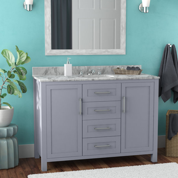 Hodgin 48 Single Bathroom Vanity by Latitude Run