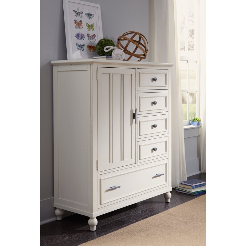 Frankel 5 Drawer Combo Dresser Birch Lane