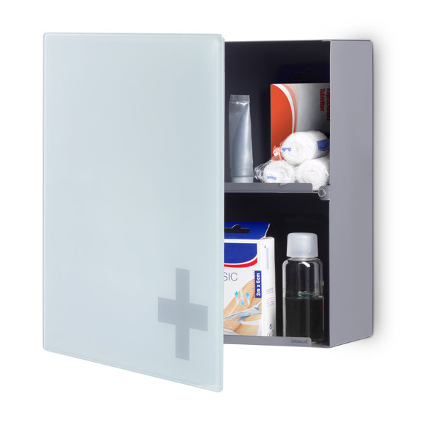 13.79 x 13.79 Wall Mounted Cabinet by Blomus