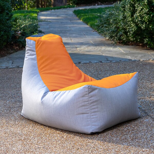 Review Juniper Standard Sunbrella Outdoor Friendly Bean Bag Chair