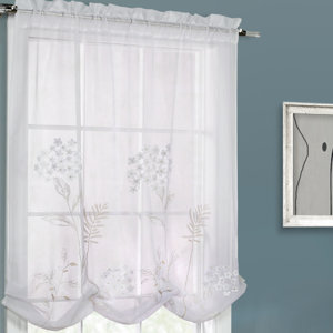 Irenee Adjustable Window Tie-Up Shade