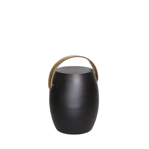 Anastagio Drum End Table By Ivy Bronx