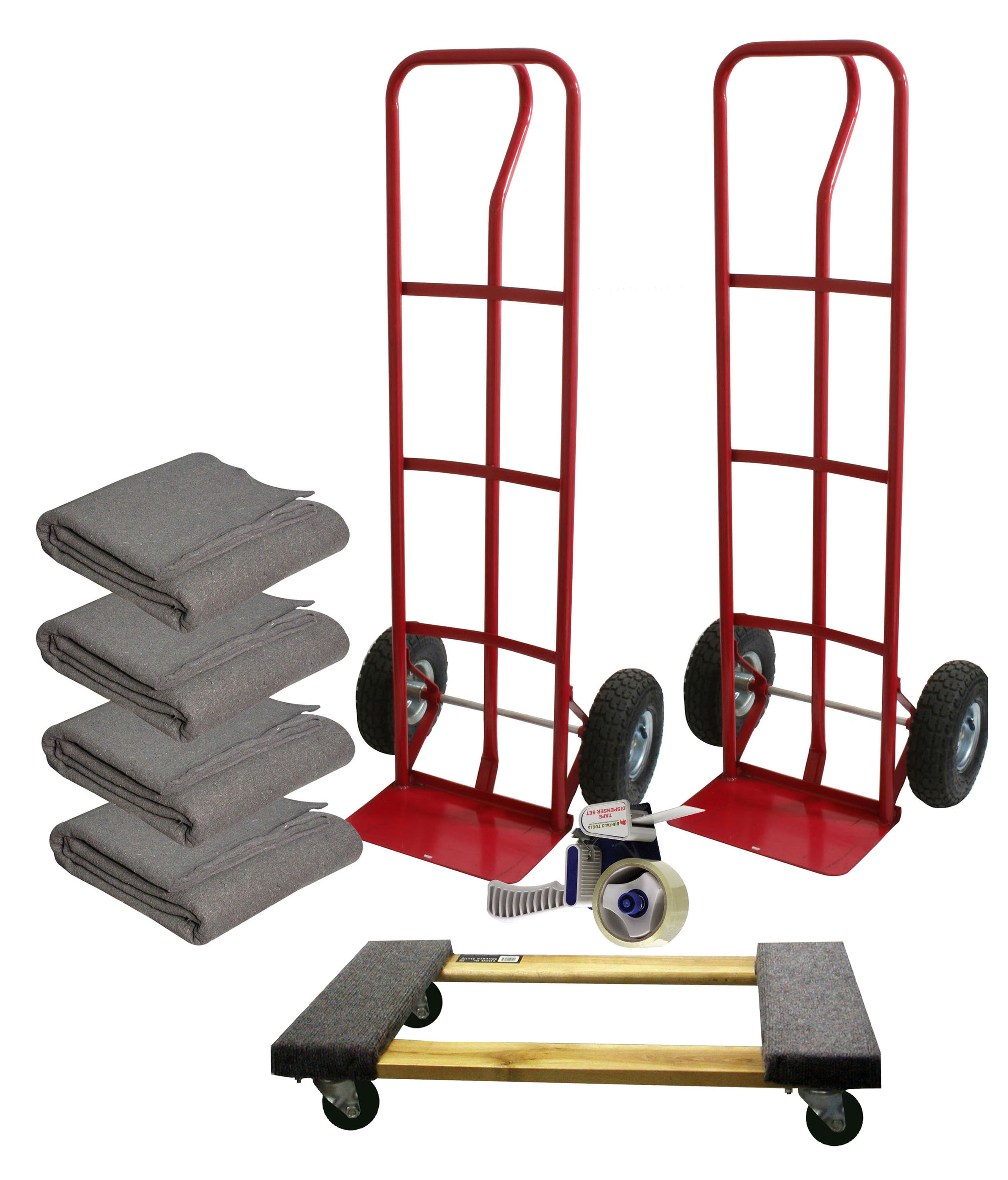 Garage Dolly MultiPurpose Cart Non Slip Surface Base 5 Steel Swivel