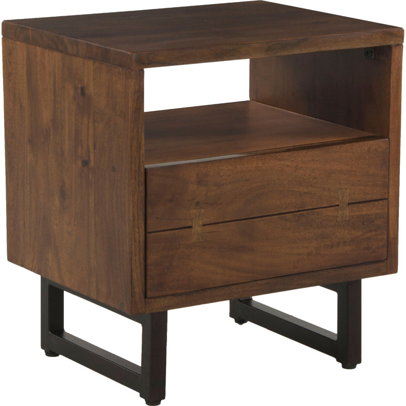 guthrie two tone nightstand