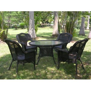 Monaco 5 Piece Patio Dining Set