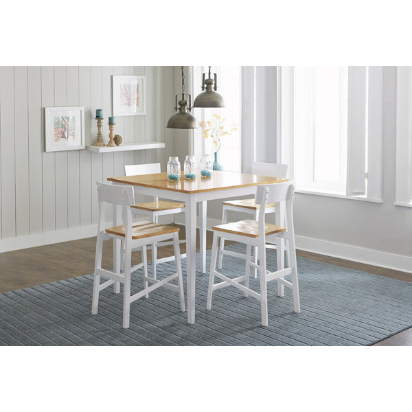 Finley 5 Piece Counter Height Dining Set By Beachcrest Home Sale