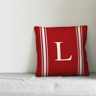 The Holiday Aisle Yesenia Deck Yo Self Before You Wreck Yo Self Red Lumbar Pillow Cover Wayfair