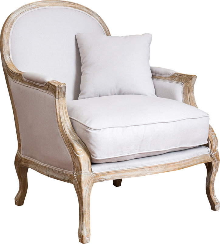 MacArthur Weathered Oak Armchair