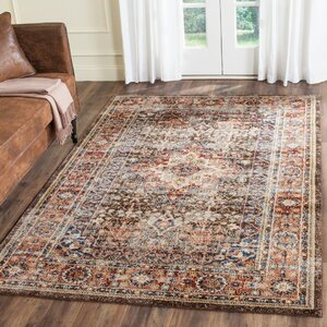 Broomhedge Brown/Rust Area Rug