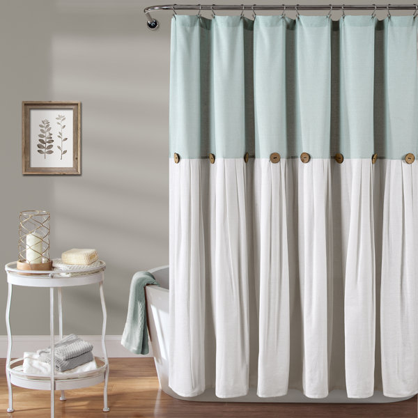 Light Blue Shower Curtain Wayfair