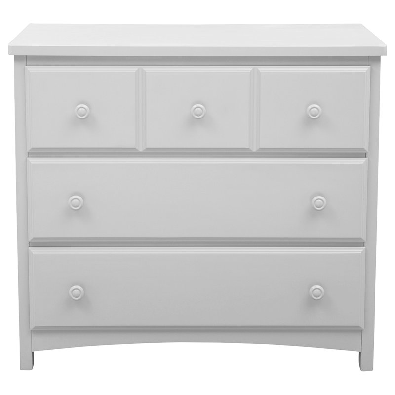 white children's dresser