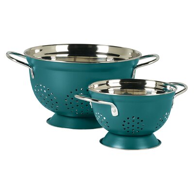 stainless steel colander set