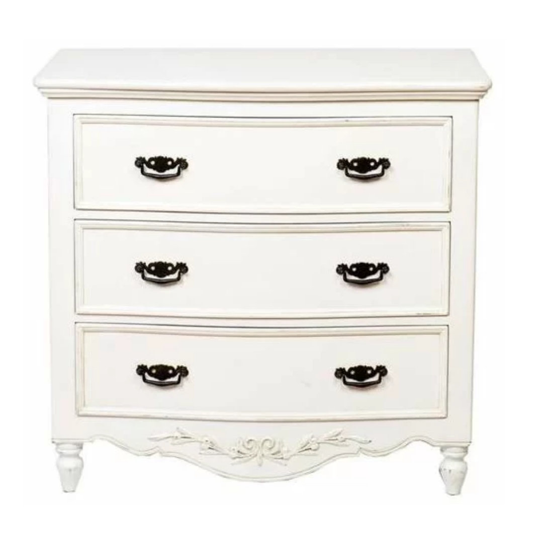 Rosdorf Park Lockhart Curved 3 Drawer Bachelor S Chest Wayfair
