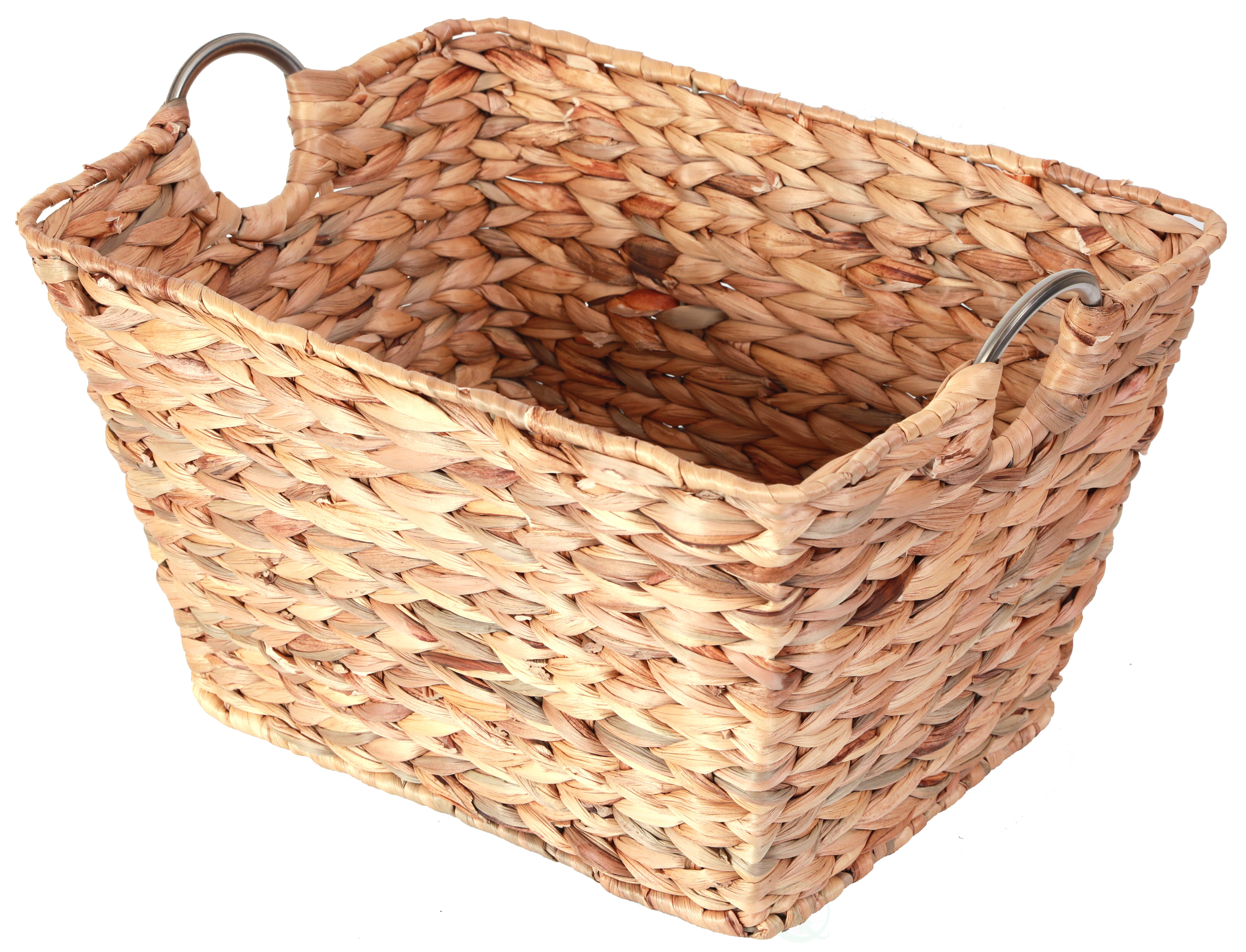 water hyacinth laundry basket