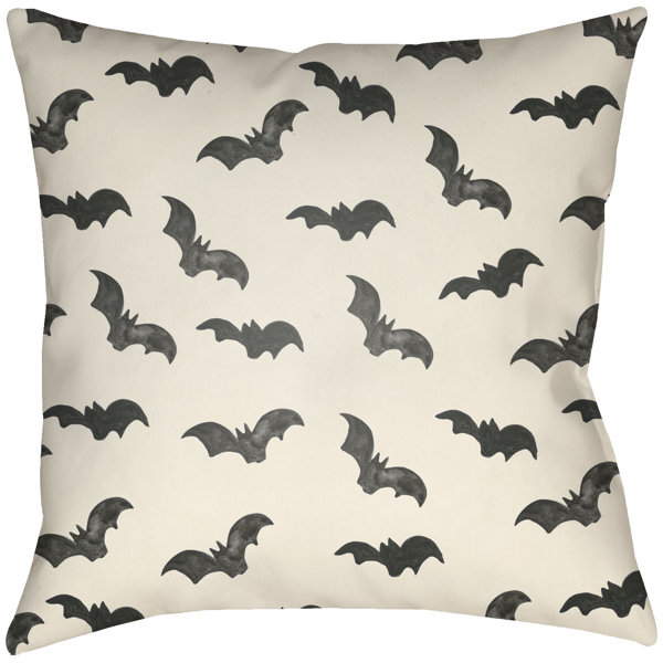 Dreher Bat Indoor/Outdoor Throw Pillow by The Holiday Aisle| @ $29.99