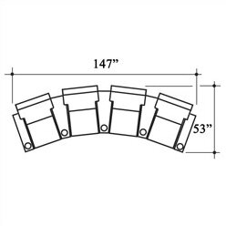 Bass Celebrity Home Theater Row Seating (Row Of 4) Reviews ...