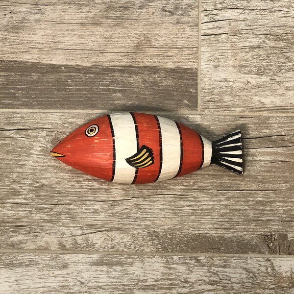 Eangee Home Design Fish Wooden Wall Decor Wayfair