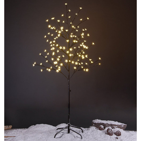 Cherry Blossom Lighted Tree 144 LED String Lights by The Holiday Aisle