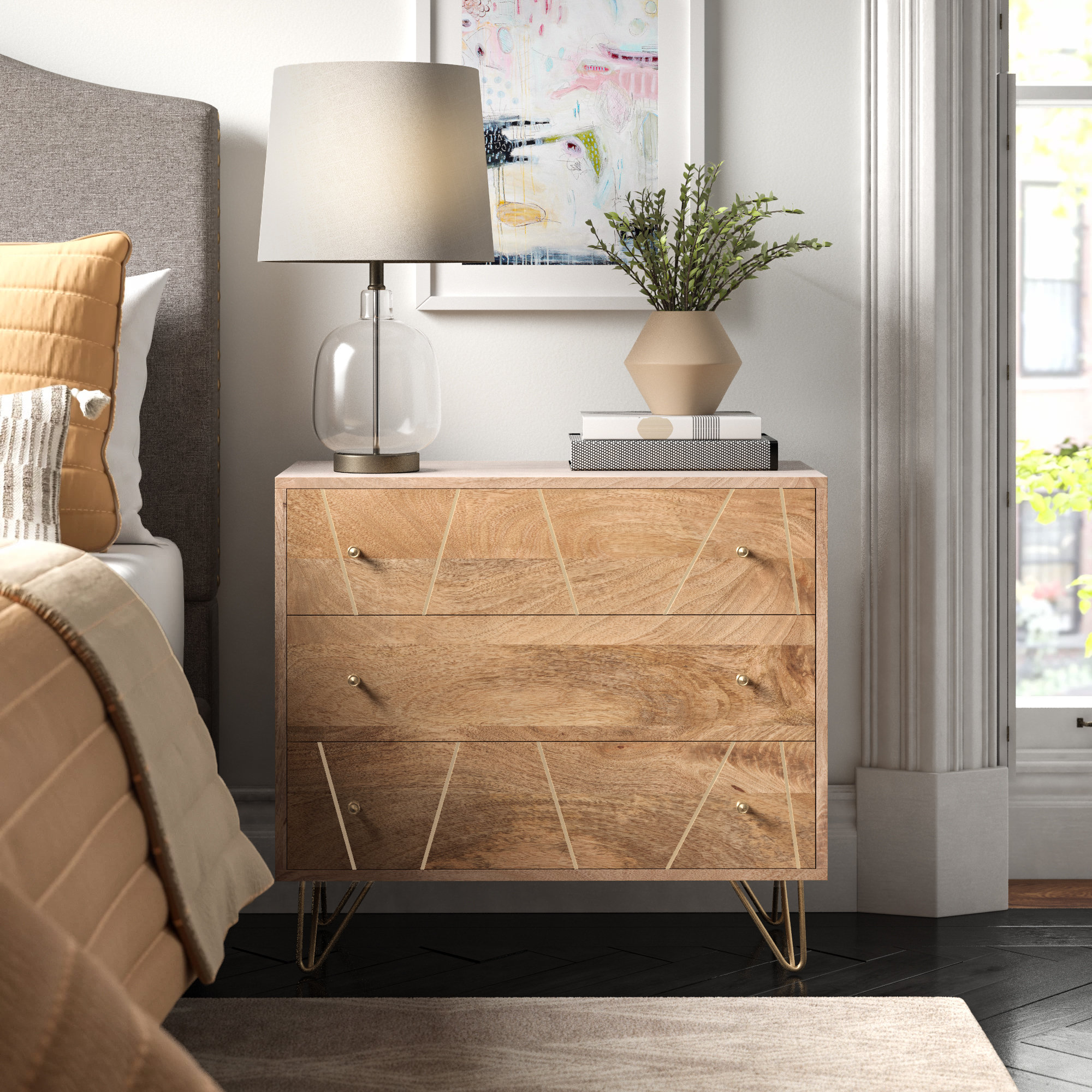 Jayda 3 Drawer Dresser Reviews Joss Main