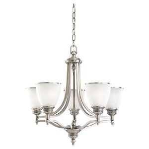 Westerville 5-Light Shaded Chandelier