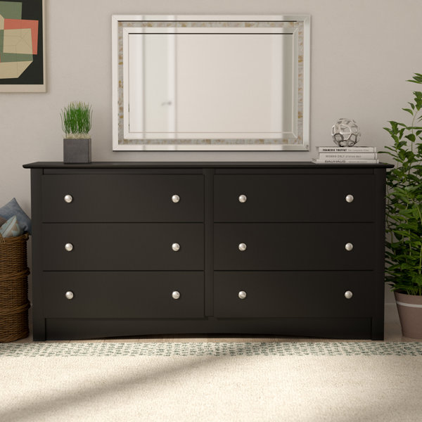 Wanda 6 Drawer Double Dresser by Latitude Run