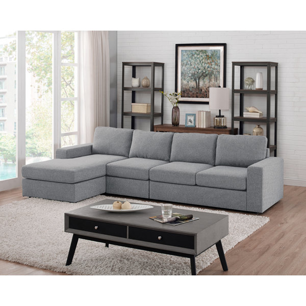 Cheryle Reversible Sectional By Ivy Bronx Herry Up