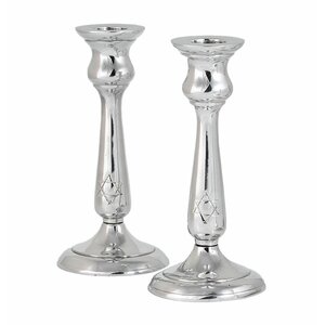 Metal Candlestick (Set of 2)