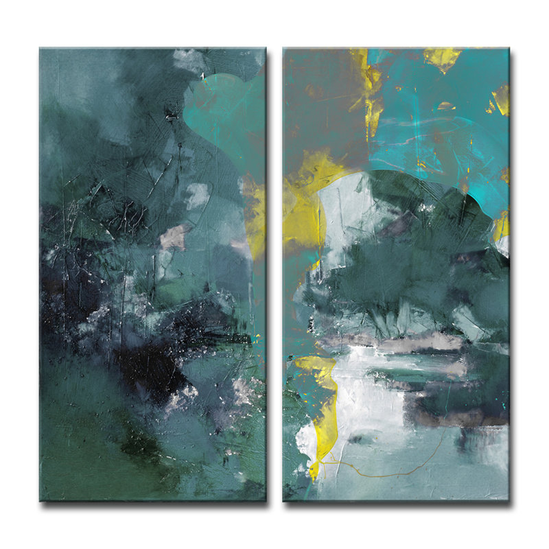 Trent Austin Design Inkd Xxxix 2 Piece Painting Print On Canvas
