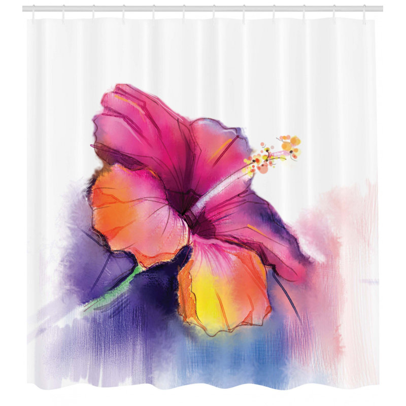 pastel shower curtain