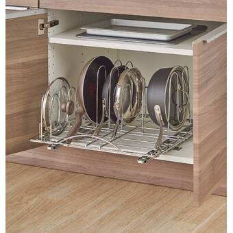 Fogel Sliding Pot Organizer Pull Out Drawer Reviews Birch Lane