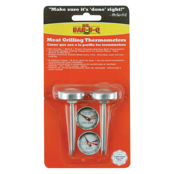 Meat Grilling Thermometers by Mr. Bar-B-Q