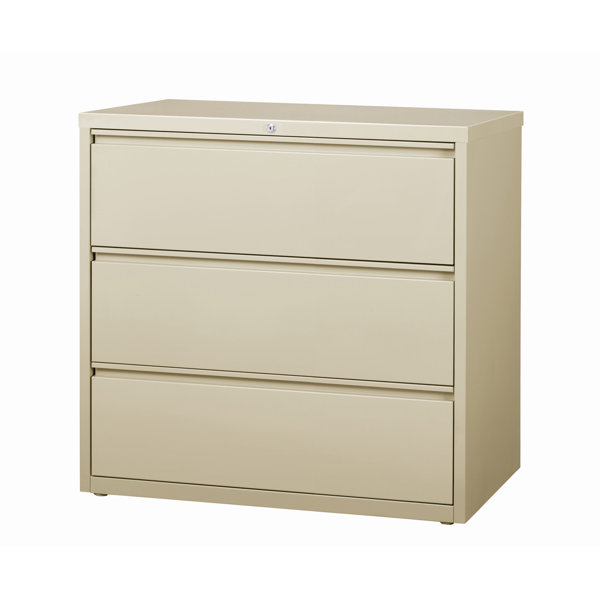Kissena 3 Drawer Lateral Filing Cabinet by Symple Stuff