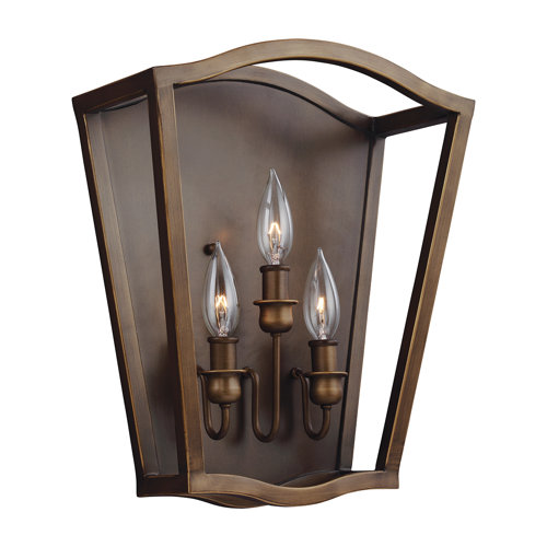 Varnum 3-Light Flush Mount Rosalind Wheeler