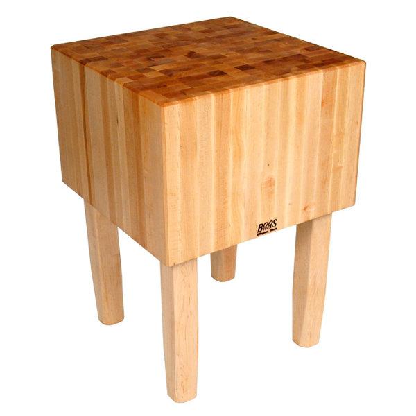 BoosBlock Prep Table With Butcher Block Top By John Boos Best Choices
