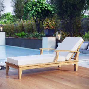 Teak Chaise Lounge Chairs teak outdoor lounge chairs you'll love | wayfair Teak Chaise Lounge Chairs teak outdoor lounge chairs you'll love | wayfair