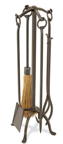 Craftsman 5 Piece Fireplace Tool Set by Pilgrim Hearth