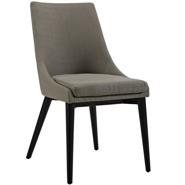 Carlton Wood Leg Upholstered Dining Chair by Corrigan Studio