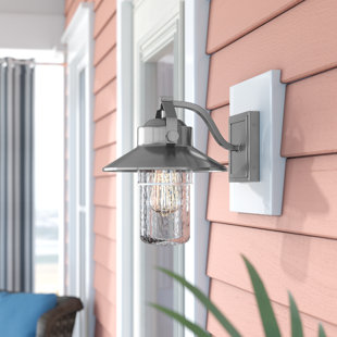 Best Tolliver 1-Light Outdoor Barn Light By Beachcrest Home Outdoor Lighting Tolliver 1-Light Outdoor Barn Light By Beachcrest Home Outdoor Lighting