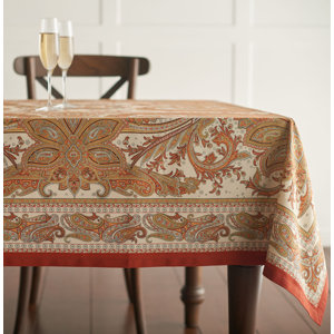 Kashmir Paisley Tablecloth