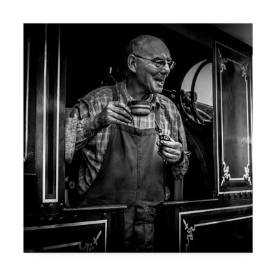 'The Driver Train' Photographic Print on Wrapped Canvas Trademark Fine Art Size: 24